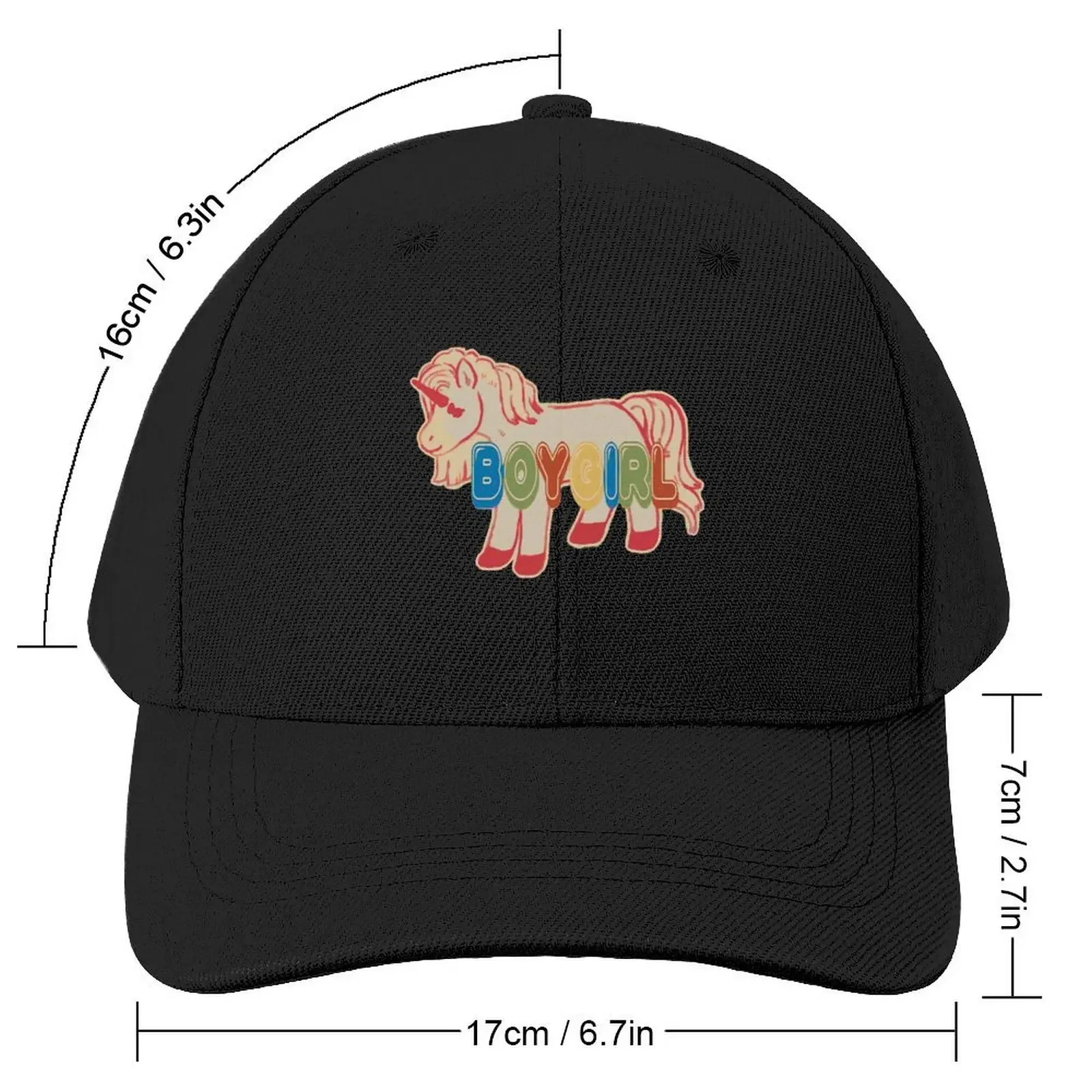 BOYGIRL unicorn beanie red Baseball Cap Trucker Cap Anime fashionable birthday Female Men's