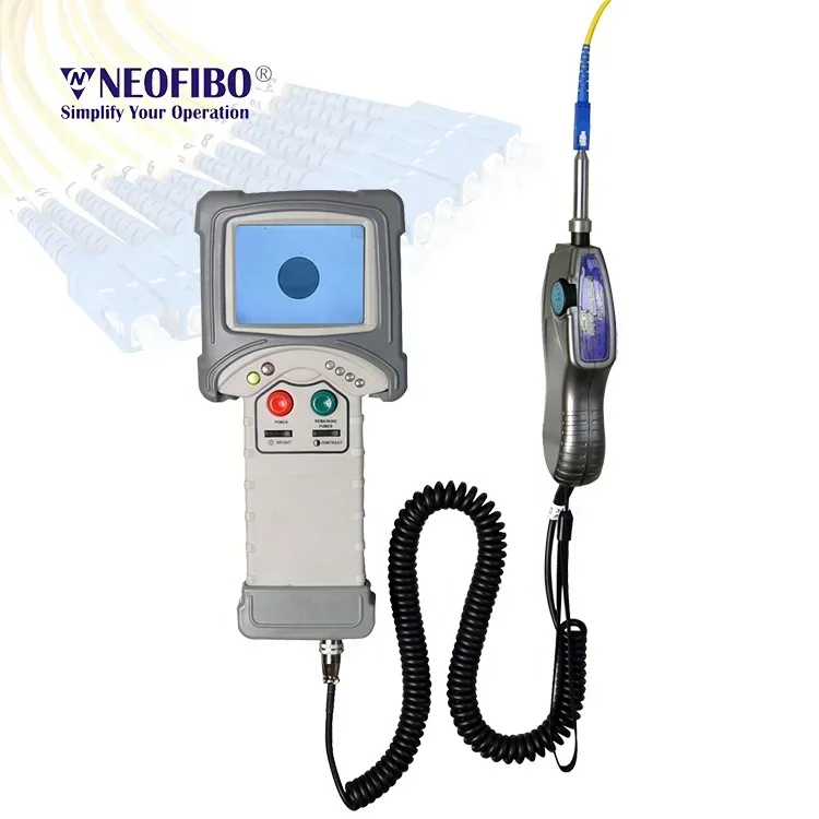 Neofibo FV-7500A portable Probe Fibre Optique Inspector FTTH Inspection Scope 400X Fiber Optic Microscope