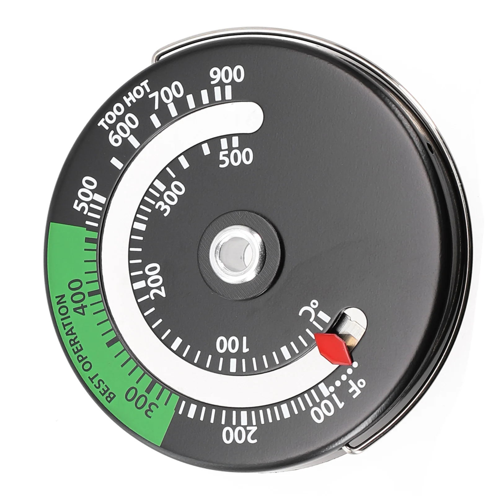 Hot New Quality Fireplace thermometer Wood Accessories Home Measurement Stove Temperature Aluminum alloy Burner