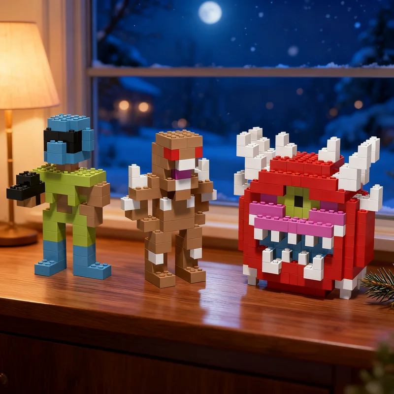 420pcs MOC Classic DOOM Model  - đánh giá và giá Art Craft Idea