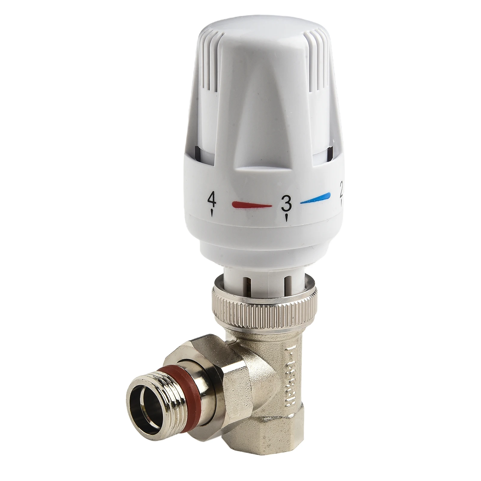1pc Radiator Thermostatic Valve G1/2\" G3/4\" Floor Heating Temperature Control Thermostat Valve Angle Type Valve