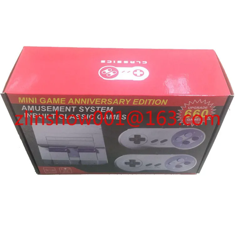 SUPER NES SFC660 game console 16-bit SNES MINI game console TV mini NES console