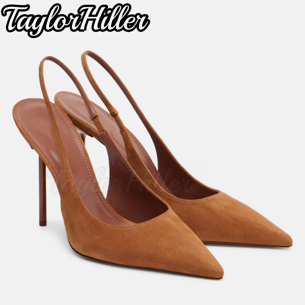 Luxury Strappy Rhinestones Decor Heeled Sandals Strange Style Grey Satin Patent Leather High Heels Lady Dress Banquet Shoes 2026 view 5