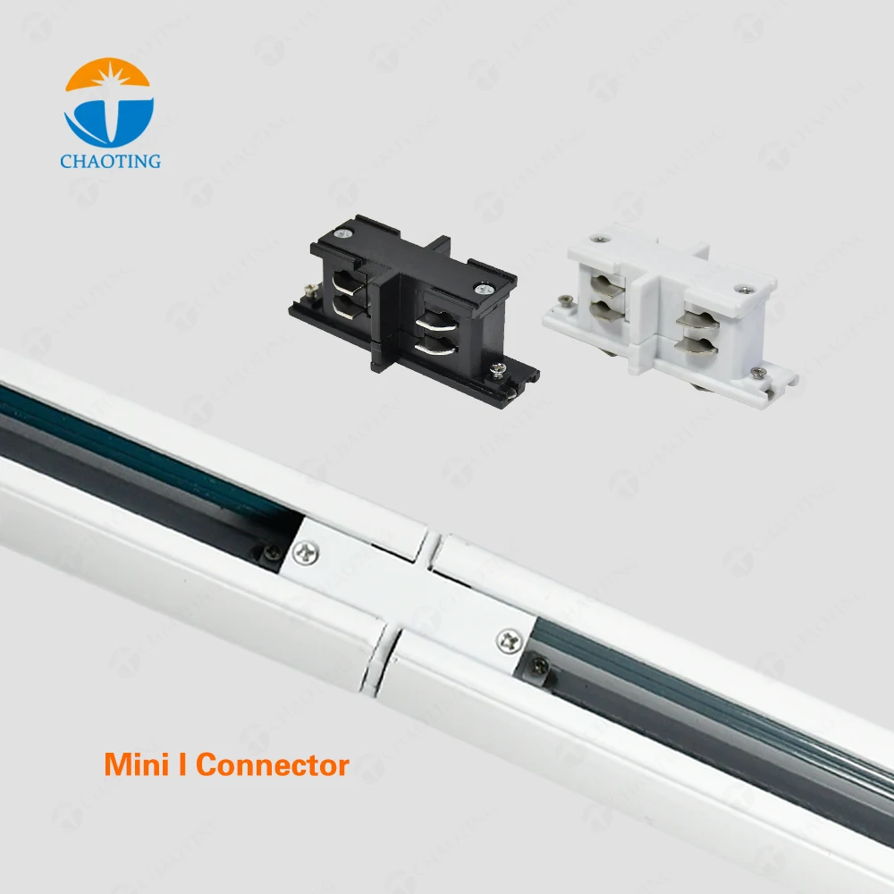 1M 2M 3M Aluminum 4 Lines Wire 3 Phase Track Rail for Commercial Indoor 20W 30W 35W 40w Museum Shopping Mall Led COB Track Light