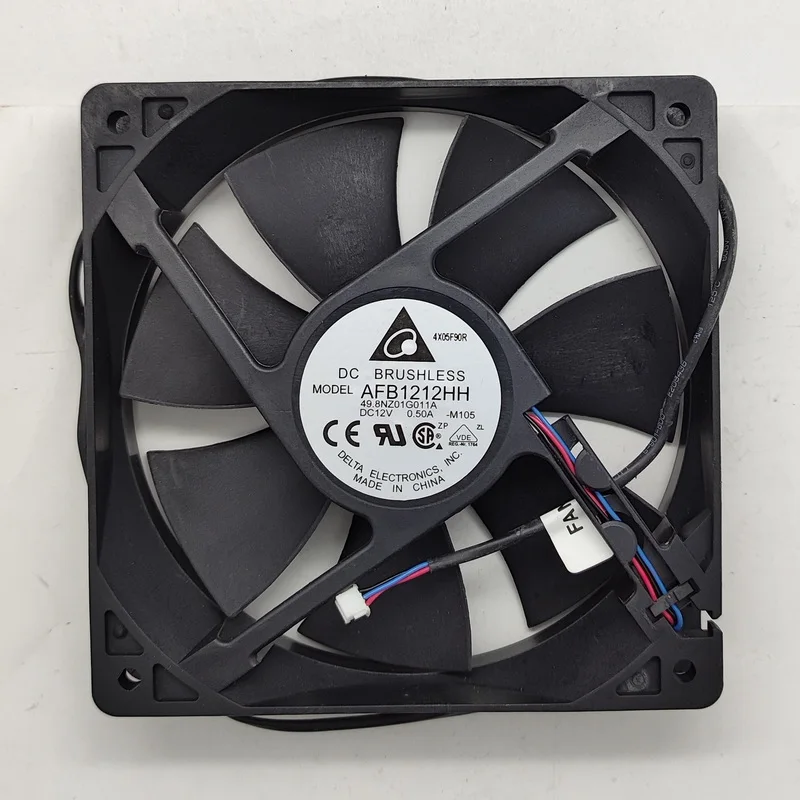 

New Original AFB1212HH M105 DC12V 0.50A 120*120*25MM 12CM Projector Cooling Fan