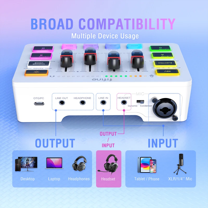Mixer USB Fifine para Jogos — foto 4