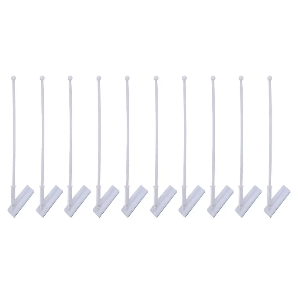 

12 Pcs Car Flagpole Durable Flag Pole Rods Easy Install Adhesive Design For Car Roof Window Vehicles Outdoor Travel