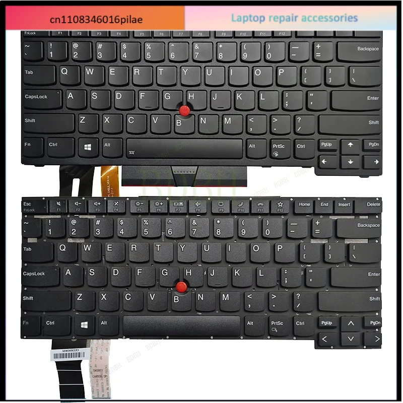 New For ThinkPad T14 Gen 1/Gen 2  T14 Gen 3/Gen 4 5N20V44192 5N20V44205 US Keyboard