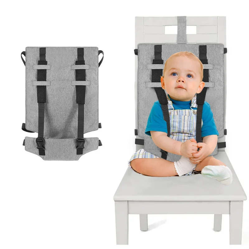 Ceinture de sécurité portable pour chaise d'enfant, sangle de ceinture de sécurité pratique simple, protection réglable pour chaise de salle à manger pour bébé, protection contre les chutes