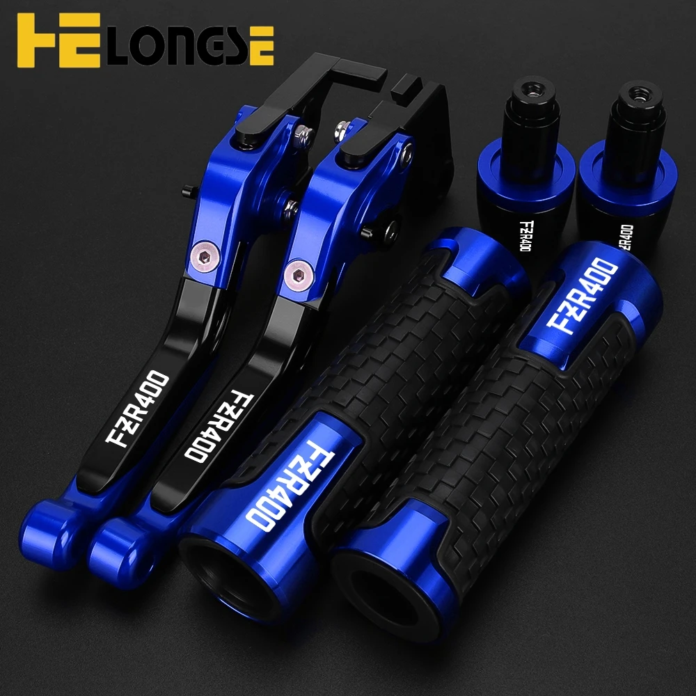 

For YAMAHA FZR400 FZR 400 1988 1989 1990 Motorcycle Accessories Adjustable Brake Clutch Levers Handlebar Hand Grips Ends