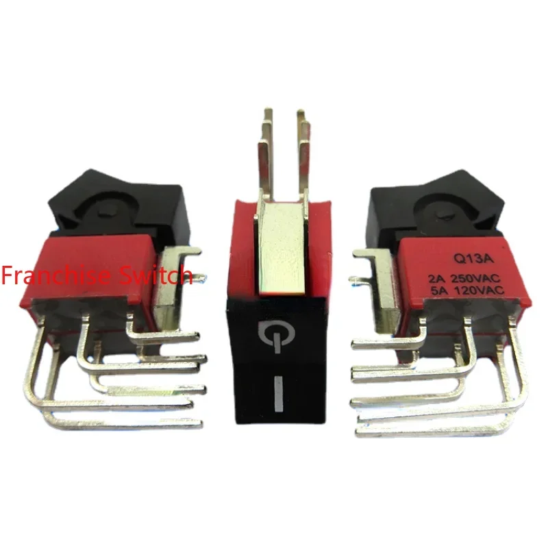 

Toggle Switch Q13A 6 Pin 2 Gears Boat Type Rocker