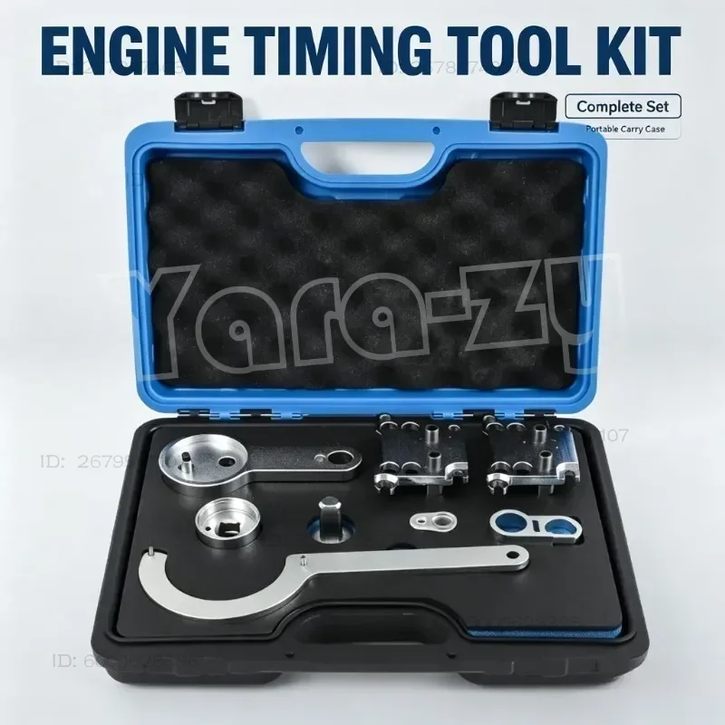 S Grade Special Motor Rotor Tools New Engine Timing Locking Tool Box Complete Auto Repair Workshop Hand Tool Kit