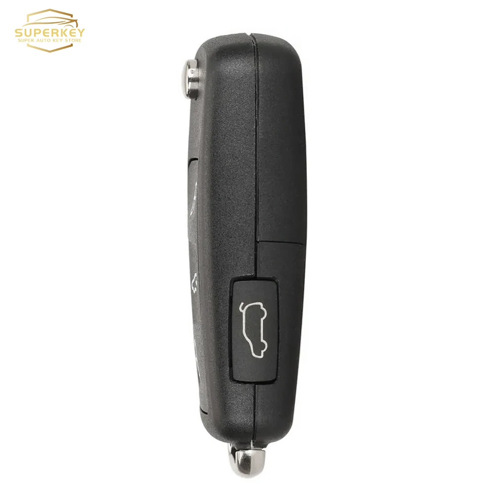 7N0837202K/F/AE For VW Volkswagan Sharan Multivan T5 Caravelle 5 Buttons  Ask 433Mhz ID48 Fob Remote Flip Car Key 7N0837202F