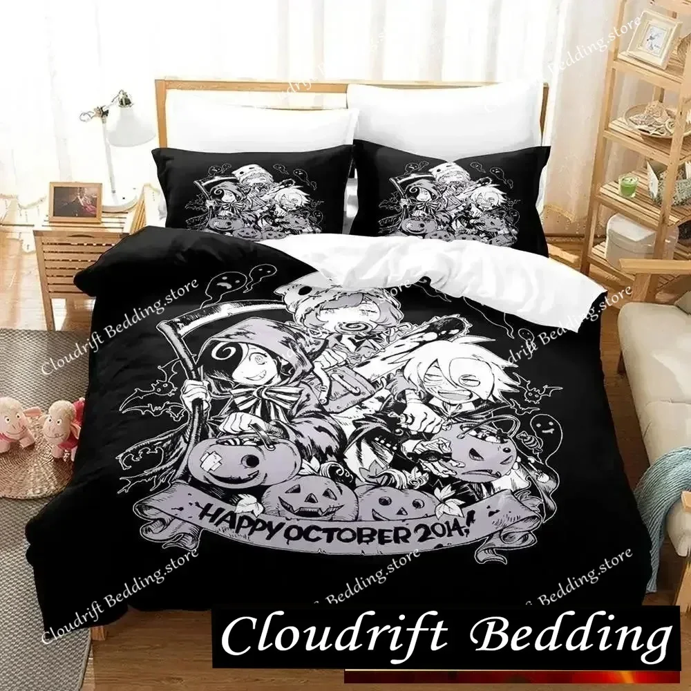 

New Devil's Candy Bedding Set Single Twin Full Queen King Size Bed Set Adult Kid Bedroom Duvet cover Sets 3D Anime Bed Sheet Set