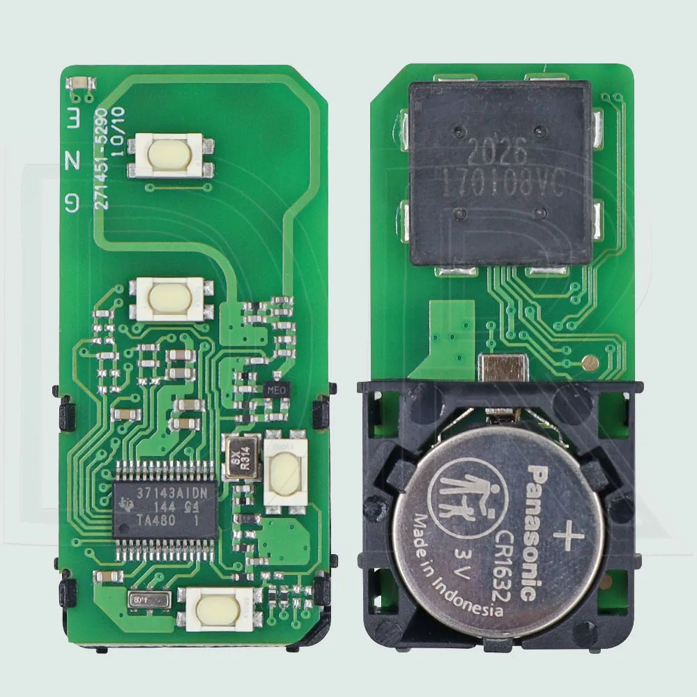 DR 314.3MHz HYQ14ACX 271451-5290 4D Chip Proximity Car Remote Key For Lexus LS460 LS600H GX460 RX350 USA Mark