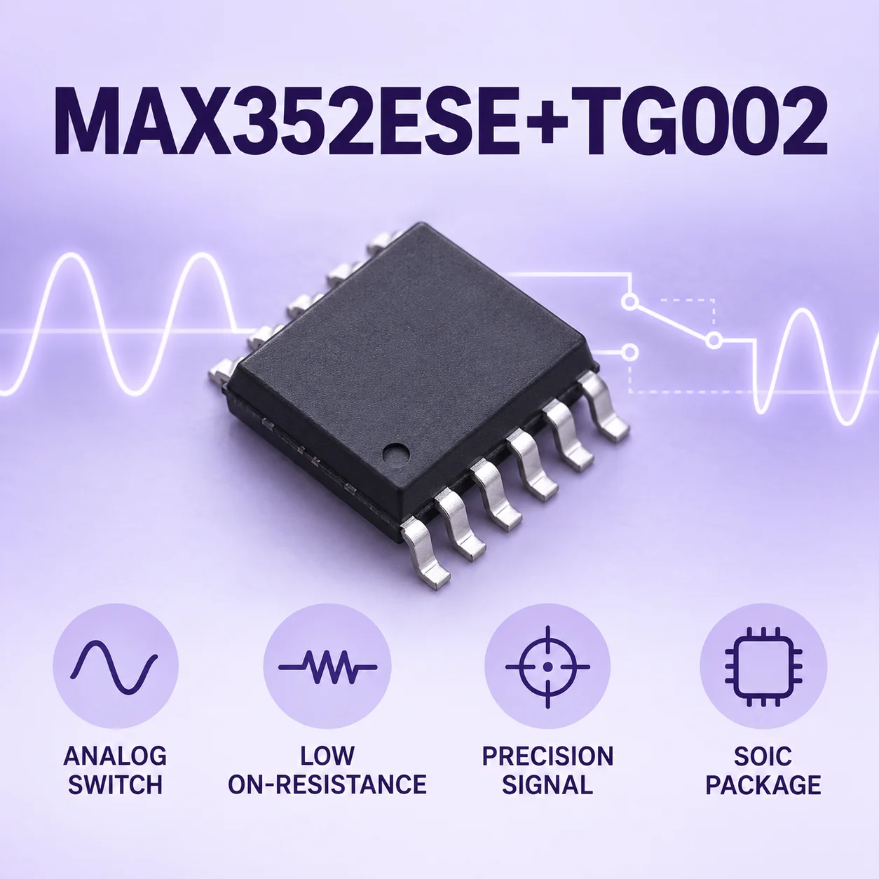 Brand New Original Factory Direct Sale MAX352ESE+TG002 Electronic Component