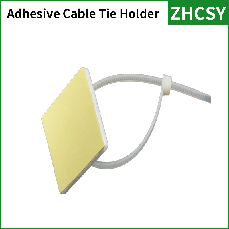 Freeshipping Cable Tie Bases Mount 12 20 25 30 40 Wire  Self Adhesive Wall Holder Car Fixing Seat Clamps  Positioning Sucker