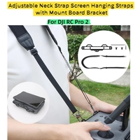 Lanyard for DJI RC Pro2 Screen Adjustable Neck Strap Hanging Strap with Mount Board Bracket for DJI Mavic 4 Pro Drone Accessory