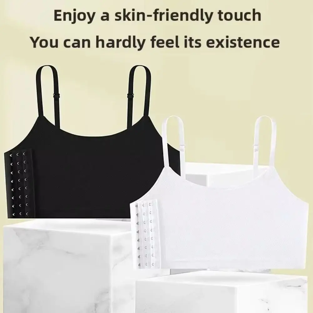 

Comfortable Seamless Shaping Underwear Side Buckle Breathable Tank Tops Ultra Flat Anti Shock Vest Daily