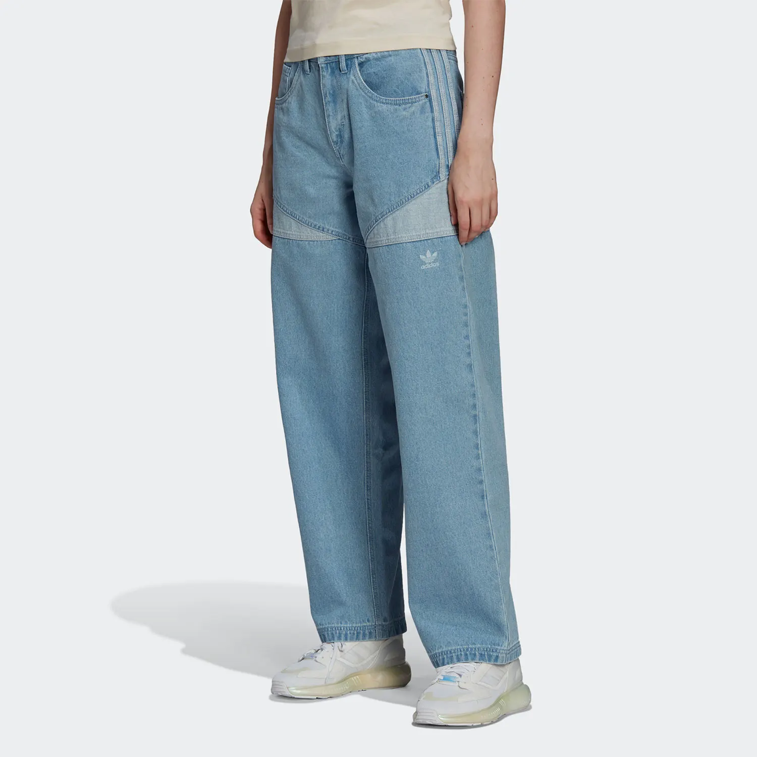 Adidas genuine clover women's comfortable and breathable sports casual pants HU1638