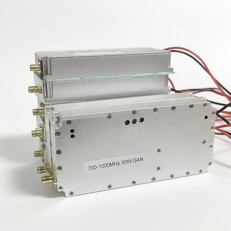 

Модуль Gan + Lora мощностью 50 Вт оснащен встроенным VCO и кольцевым фильтром для индивидуальной настройки частоты 800-900 МГц 433 МГц 900 МБ.