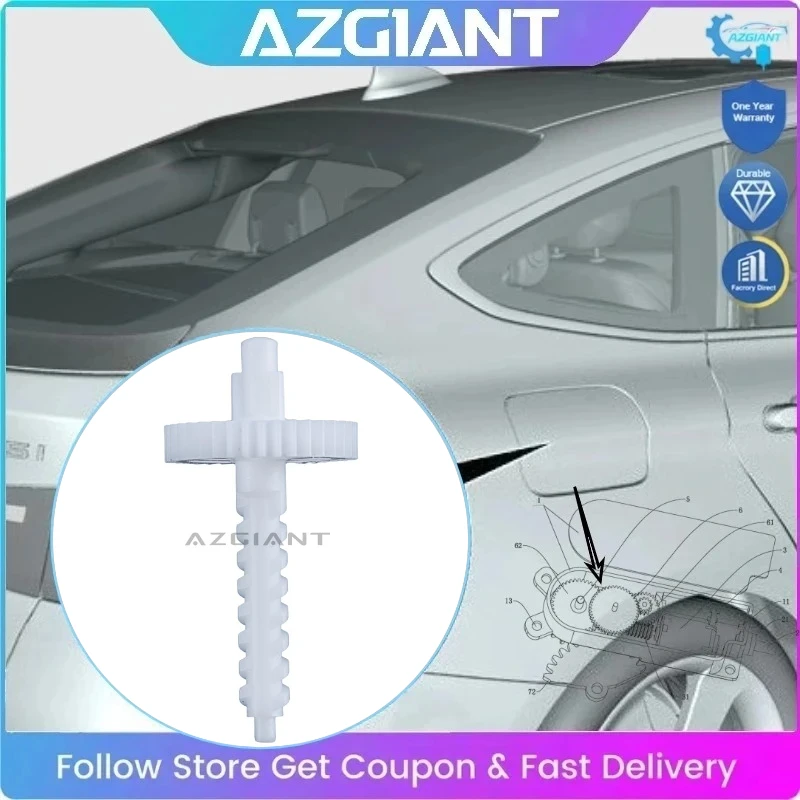 

AZGIANT for 2008-2010 Porsche Cayenne S 957 Car Fuel Tank Cap Lock Motor Actuator Inner Gear Replace Exact Fit Repair Kits