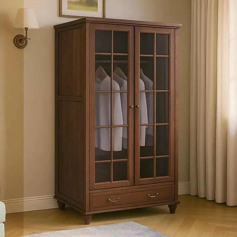 Luxury Large Wardrobe Closet Wood Customized Space Saving Wardrobes Bedroom Storage Clothes Armario Para Ropa Furniture Home