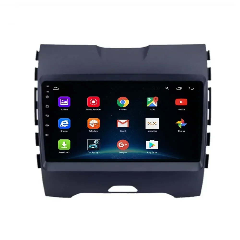 Android 13 Car Stereo Radio For Ford Edge 2015-2018 Multimedia Player DVD Autoradio Video CarPlay GPS Navigation Camera