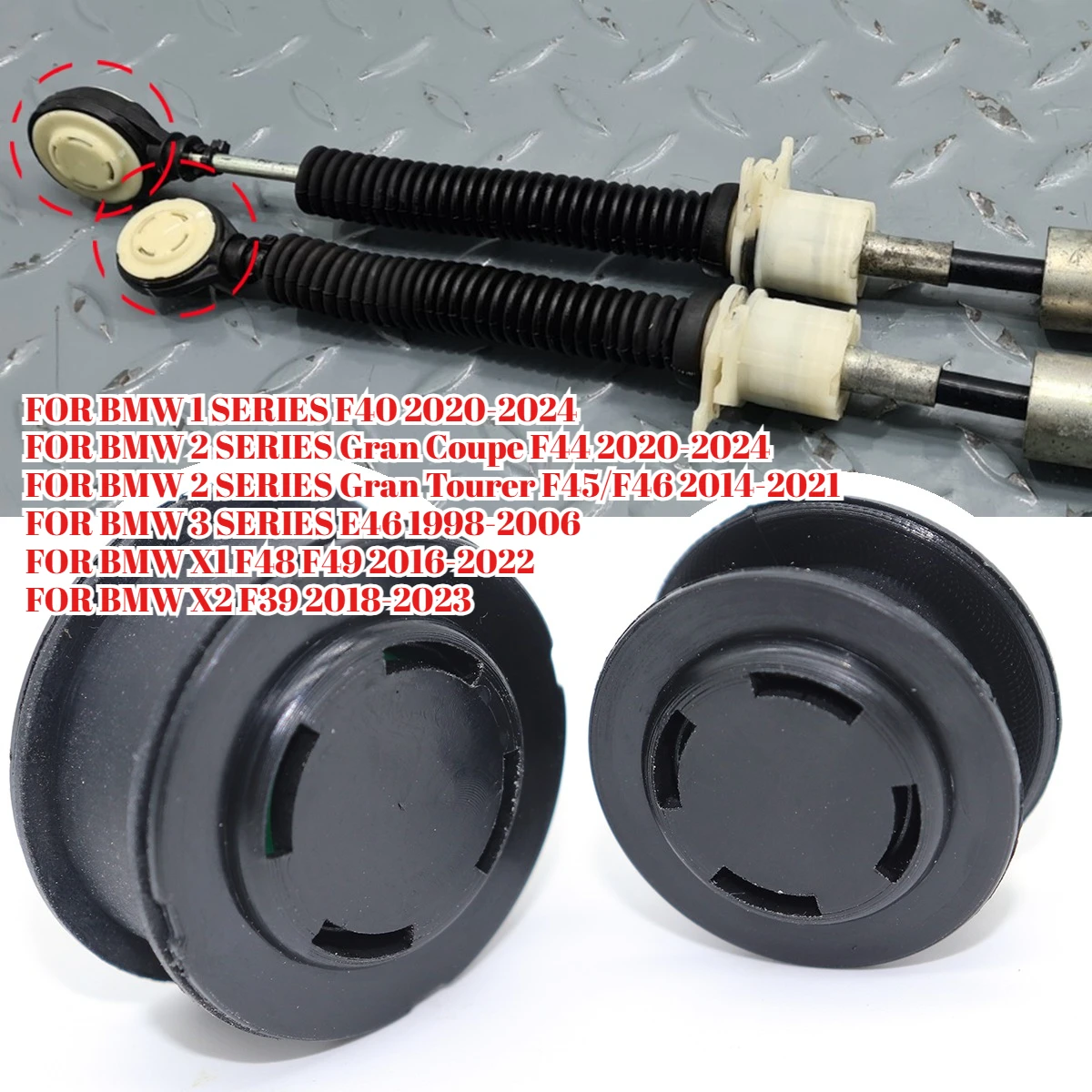 

Manual Gearbox Shift Cable Linkage Control Bushing Gear Shifter Lever Repair Replacement Accessories For BMW 1 2 3 Series X1 X2