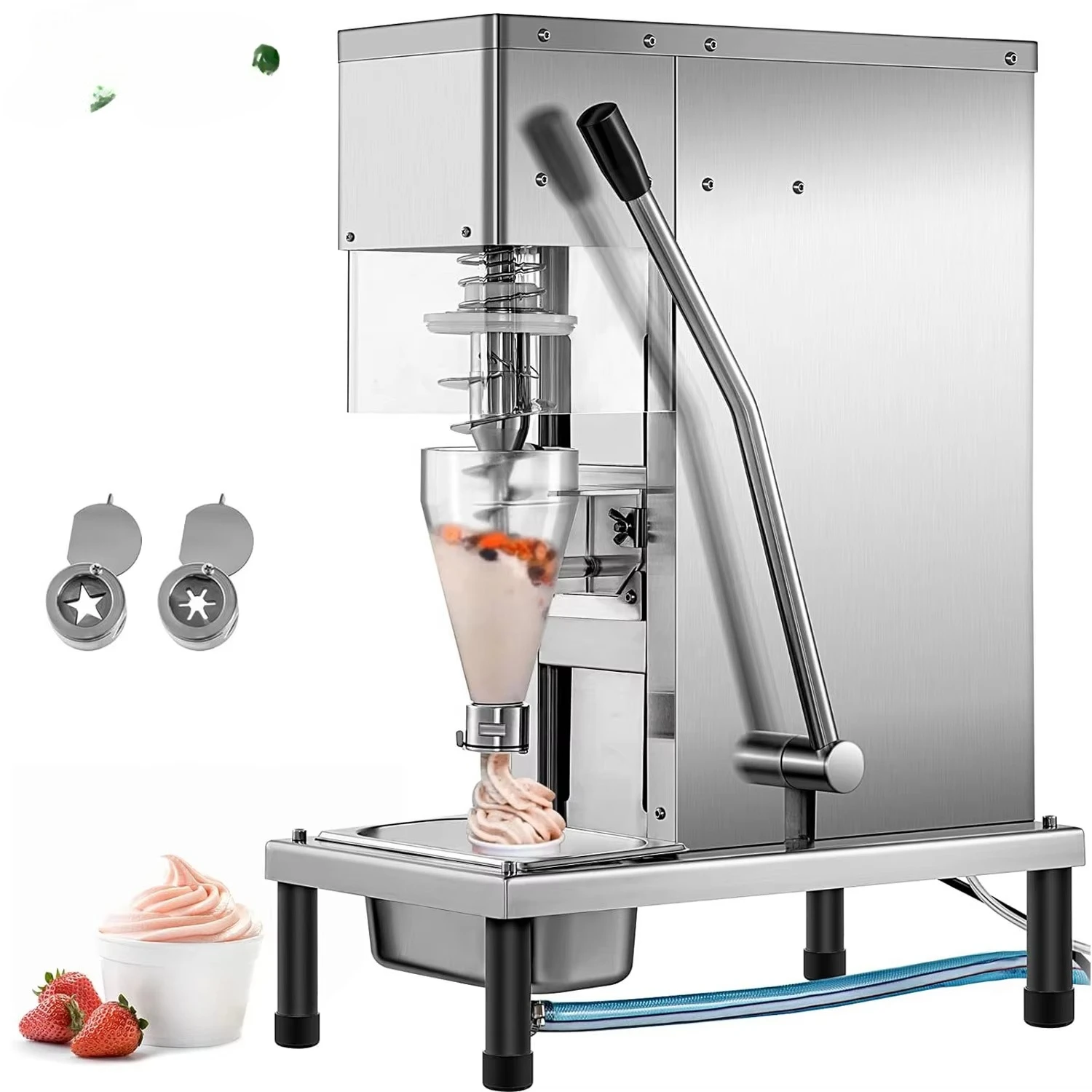 2026-304 Stainless Steel Construction Frozen Yogurt Blending Machine Yogurt Milkshake Ice Cream Mixing Machine