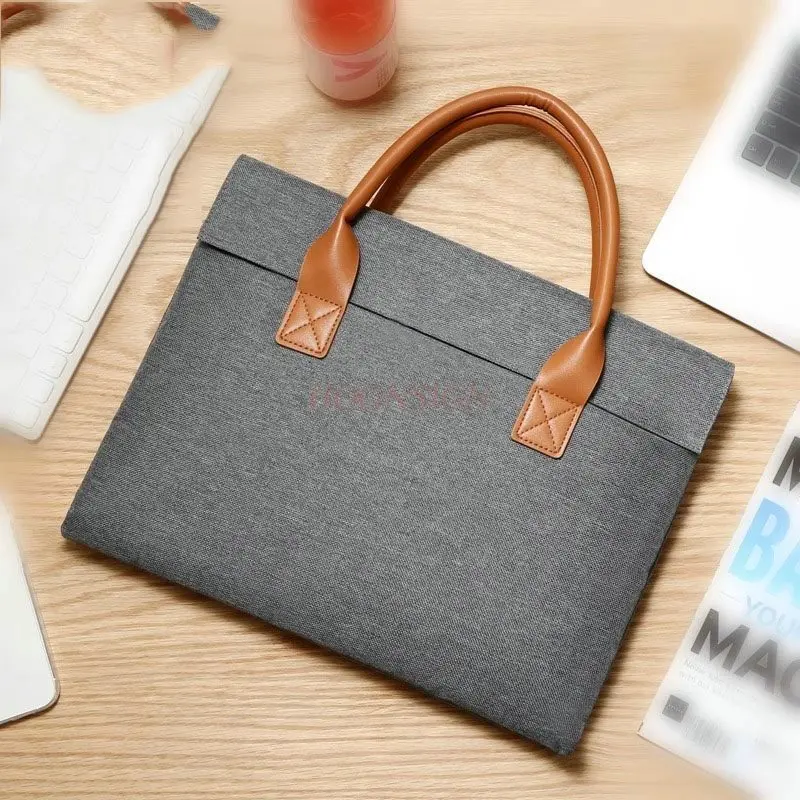 

1 шт. портативный портфель, мужская сумка для компьютера, офисная, деловая встреча, сумка для документов в роли, женская дорожная сумка