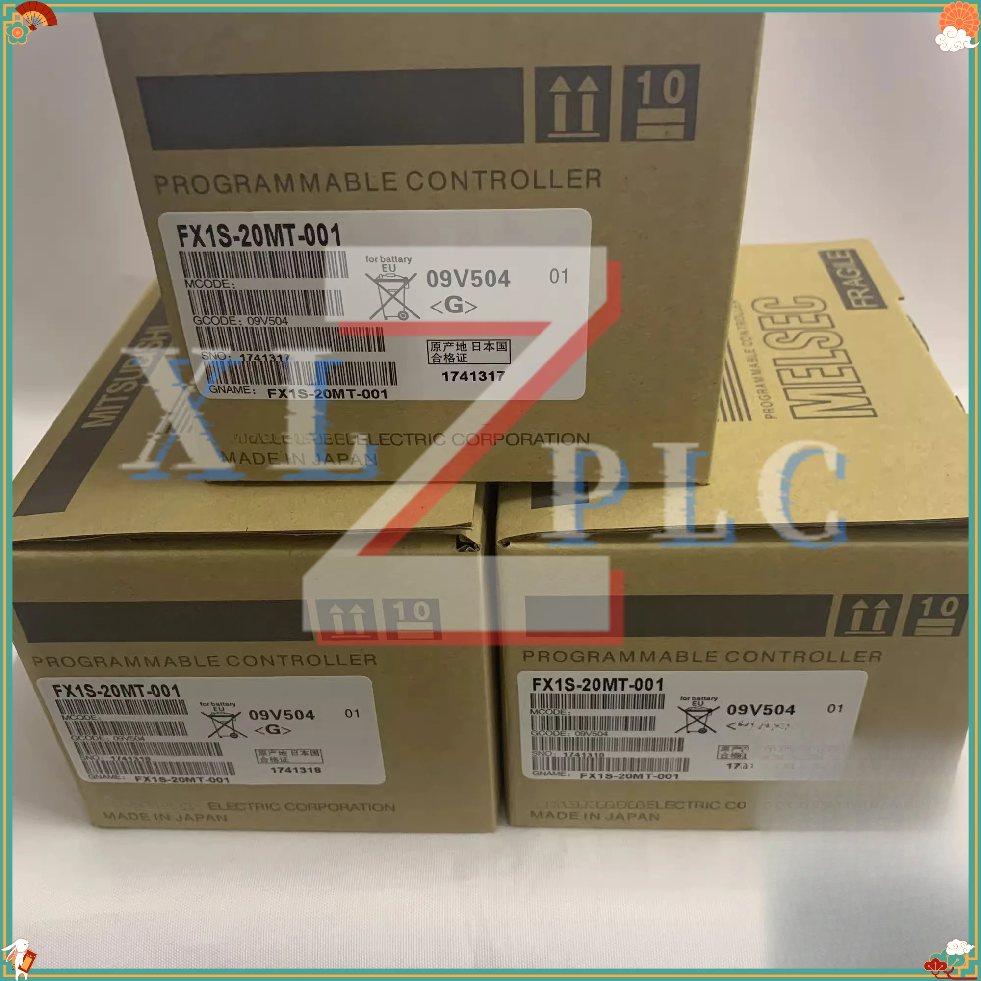 

Оригинальный и подлинный контроллер PLC FX1S-10/14/20/30/MR/MT-001