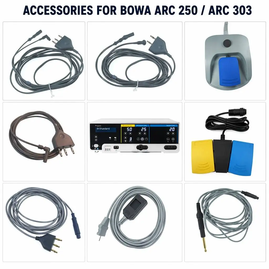 ARC 250 / ARC 303 Electrosurgical Monopolar Bipolar Diathermy Twin-pedal Foot Switch