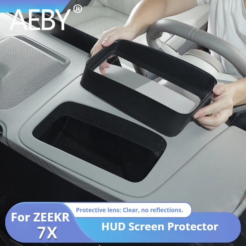 

AEBY For ZEEKR 7X 2024 2025 HUD Protector Cover Anti-Scratch Dustproof Dashboard Accessories Easy Install Car Interior Parts