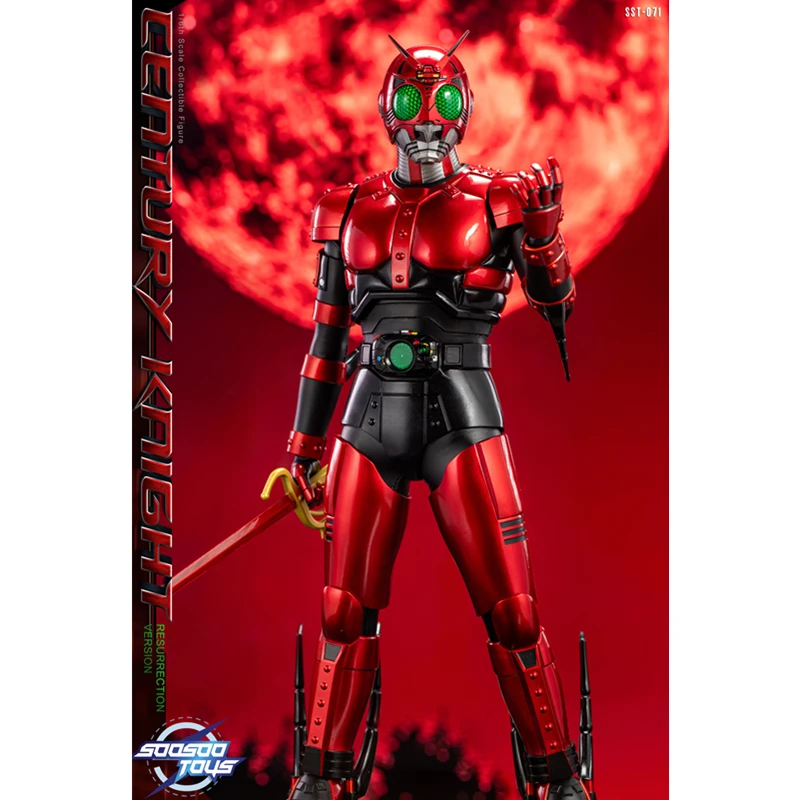 

Soosootoys SST-071 1/6 солдат Kamen Rider Red Shadow Warrior 12-дюймовая пропорциональная подвижная игрушка-кукла ручной работы на складе