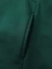 Islamic Loose Men's Robe Solid Color with Thick Pockets Casual Ethnic Style Simple Muslim Gown for Men