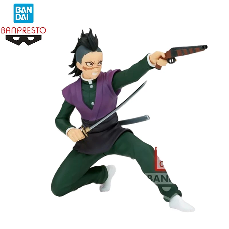 Original In Stock Banpresto Demon Slayer Vibration Stars Shinazugawa Genya Pvc Anime Action Figure Model Boxed Toys Gift Genuine