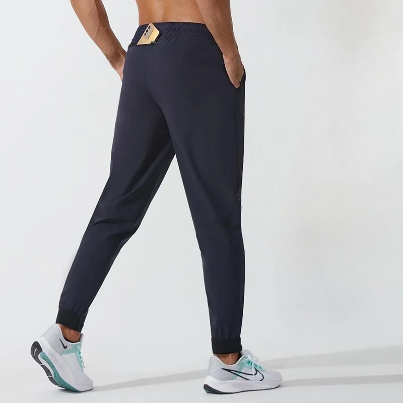 

Весенне-осенние мужские легкие тканые быстросохнущие брюки, свободный крой, повседневные спортивные брюки для бега в тренажерном зале и тренировок