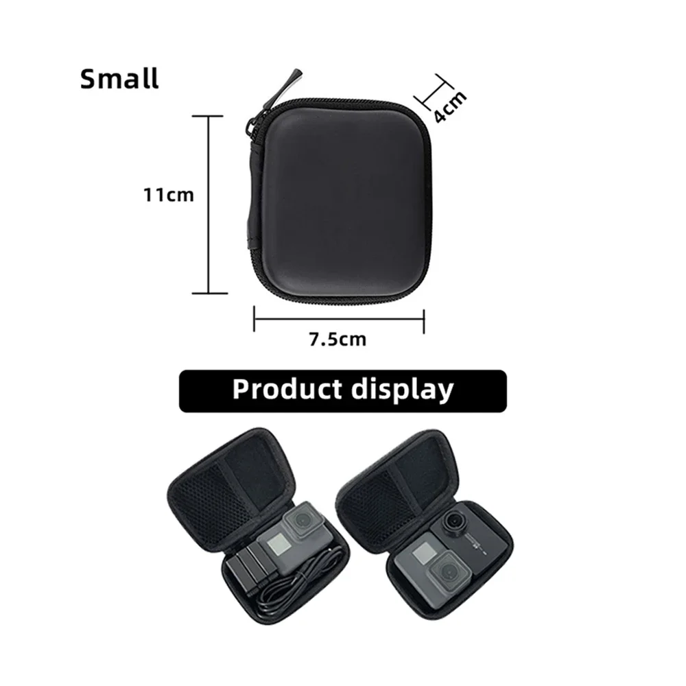 Carrying Case Storage Bag Safe and Portable Waterproof Shockproof for GoPro Hero 12 11 10 9 AKASO DJI Action 3 GoPro Accessories