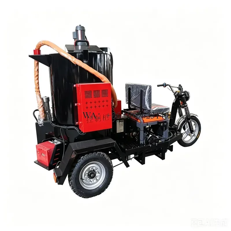 Wmwmnu for Longshun 200 300 Liter Hot Bitumen Distributor Melting for Road Repair Pavement Spraying Function
