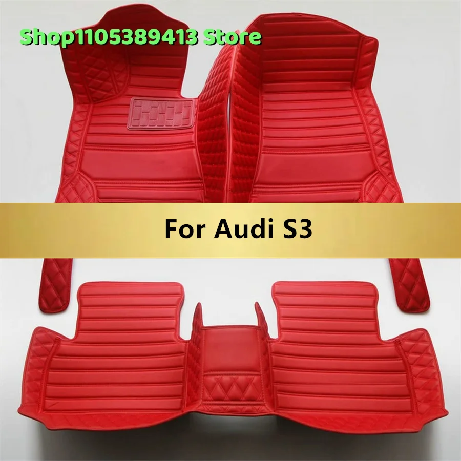 

Автомобильные коврики на заказ для Audi S3 2025 2024 2023 2022 2021 2020 2019 2018 2017 2016 2015. Аксессуары для авто, коврики, ковровые покрытия.