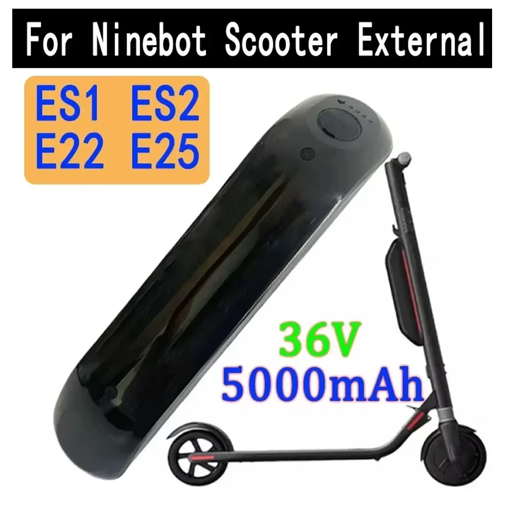 

Air transport External Battery For Ninebot Segway ES1 ES2 ES4 E22 E22D E22E Smart Electric Scooter 36V 5000mAh Scooter