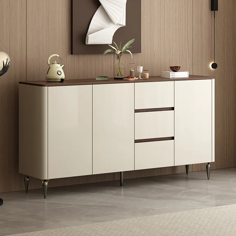 

New light luxury dining side cabinet locker dining room against the wall tea cabinet