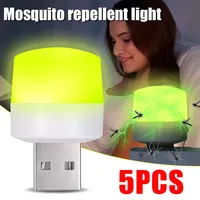 5/1PCS Mosquito Killer Night Light LED Non-radiation Insect Killer Light Zapper USB Plug Socket Electric Mosquito Killer Lights