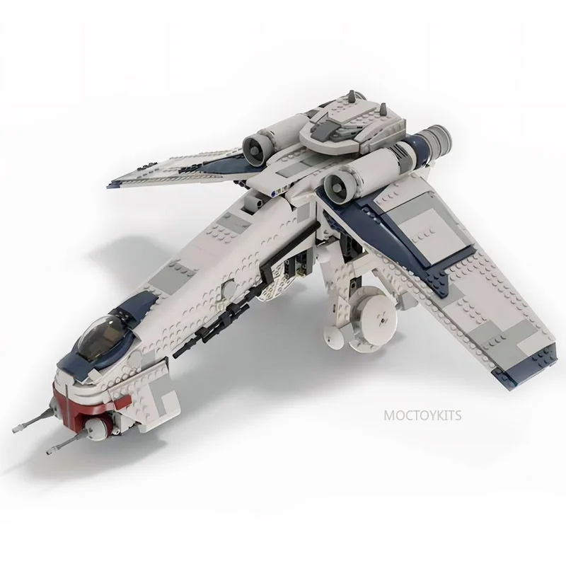 

Знаменитый звездный боевой фильм MOC, Прямая поставка, модель «сделай сам», креативные идеи, детская сборка, игрушка, подарок на день рождения, кирпичные блоки, 1337 шт.