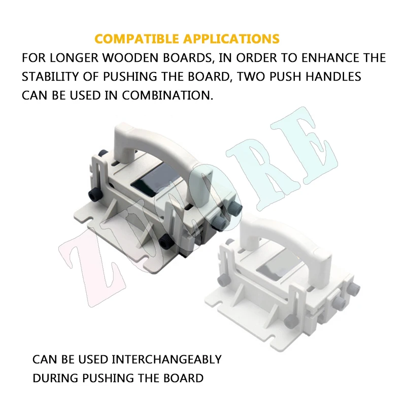 Деревообработка 3D безопасная нажимная ручка перевернутая настольная пила гравировальный станок ленточная пила нажимное правило антирежущая настольная пила «сделай сам» нажимное правило