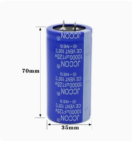 New and Original 20PCS-2PCS 125V10000UF 10000UF 125V High Frequency Low ESR Electrolytic Capacitors Size:35X70MM