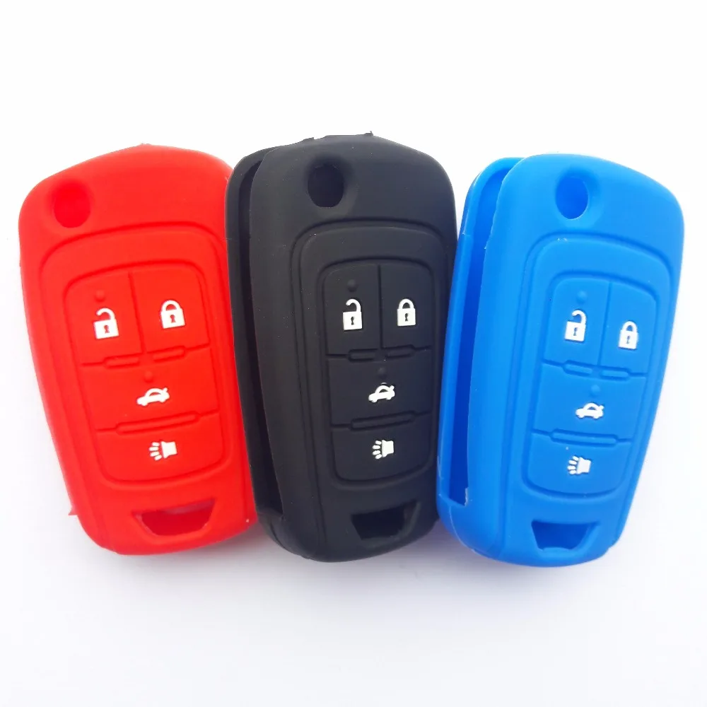 FUNDA SILICON LLAVE Key Protect Cover Cap Holder For VAUXHALL OPEL Astra Holden VF COMMODORE Buick Encore Chverolet Volt Spark