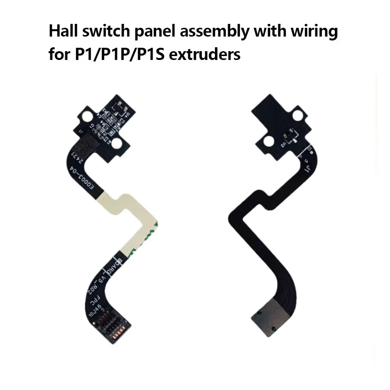 

Hall switch panel assembly for P1/P1P/P1S extruders with wiring for 3D printer accessories