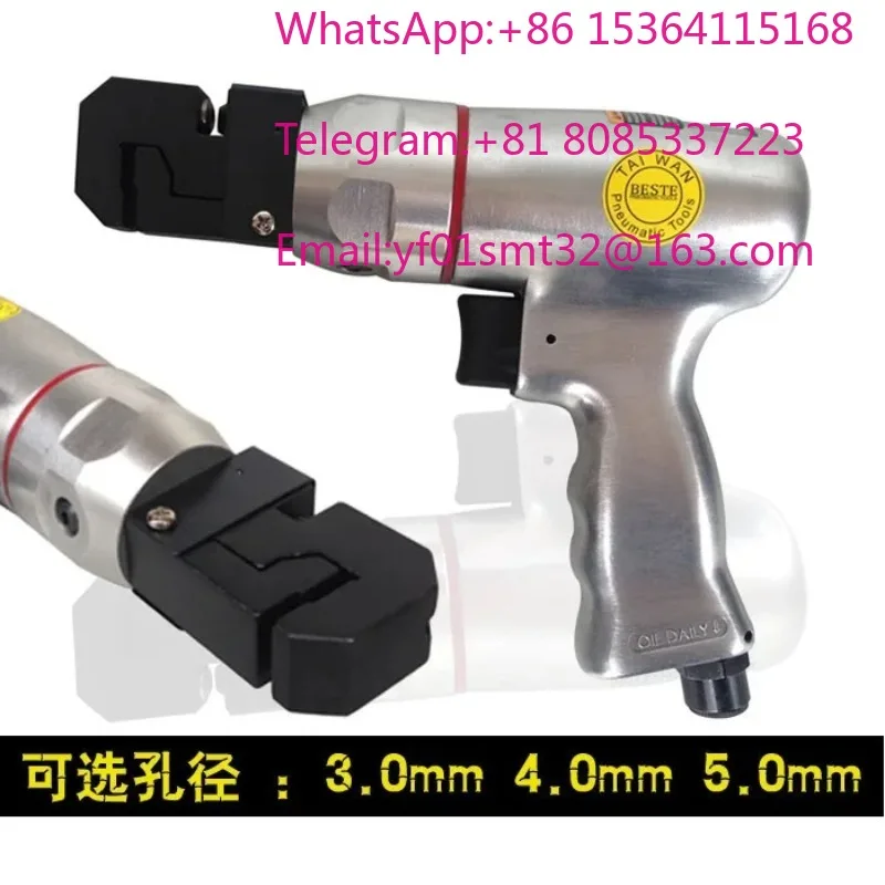 Pneumatic Metal Punching Bending Edge Trimming Tool Stainless Steel Sign Making Punch Gun For Advertising Letter